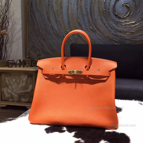 fake orange hermes birkin|hermes birkin 35 gold.